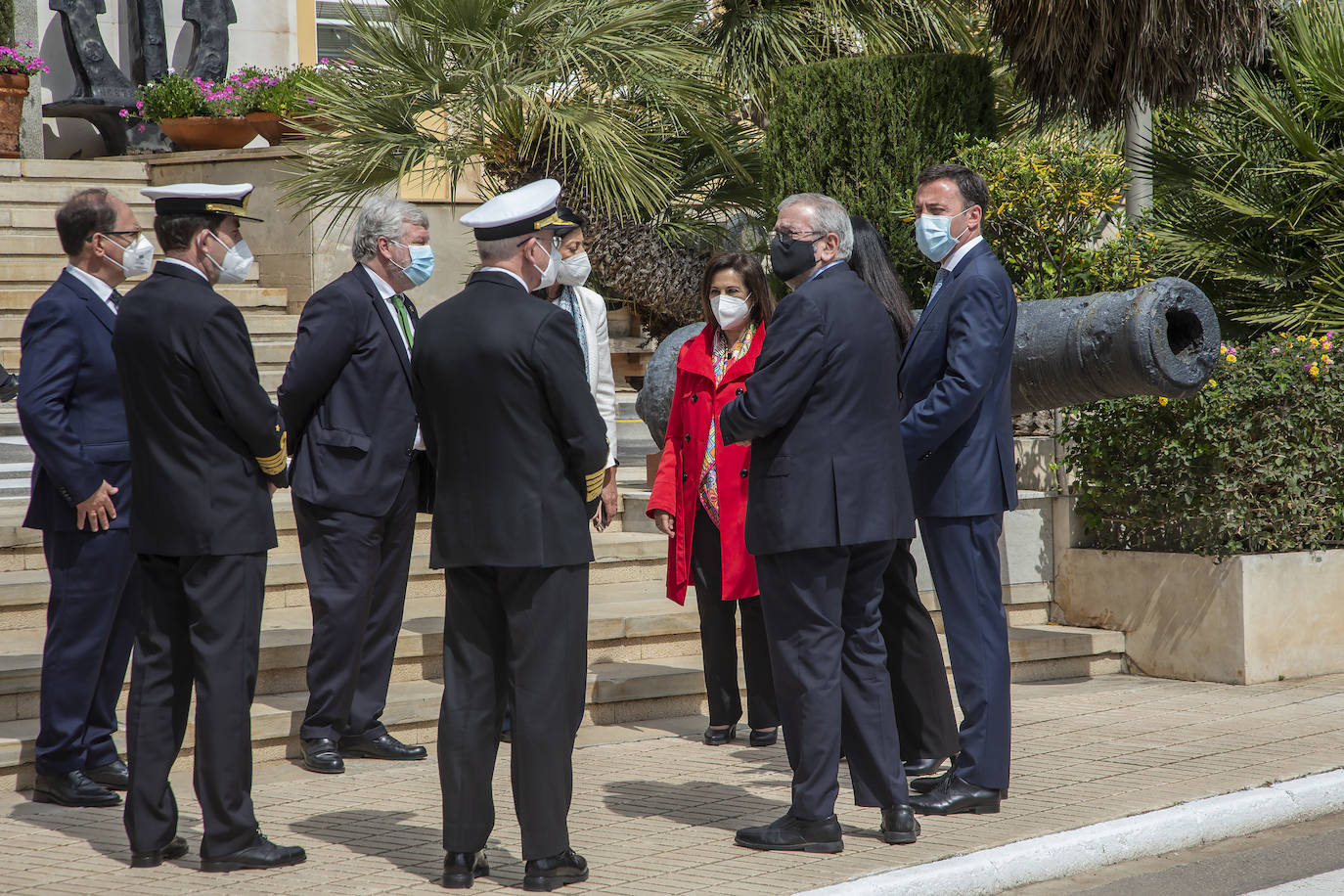 Fotos: Los Reyes asisten al acto de la puesta a flote del submarino &#039;Isaac Peral&#039; en Cartagena