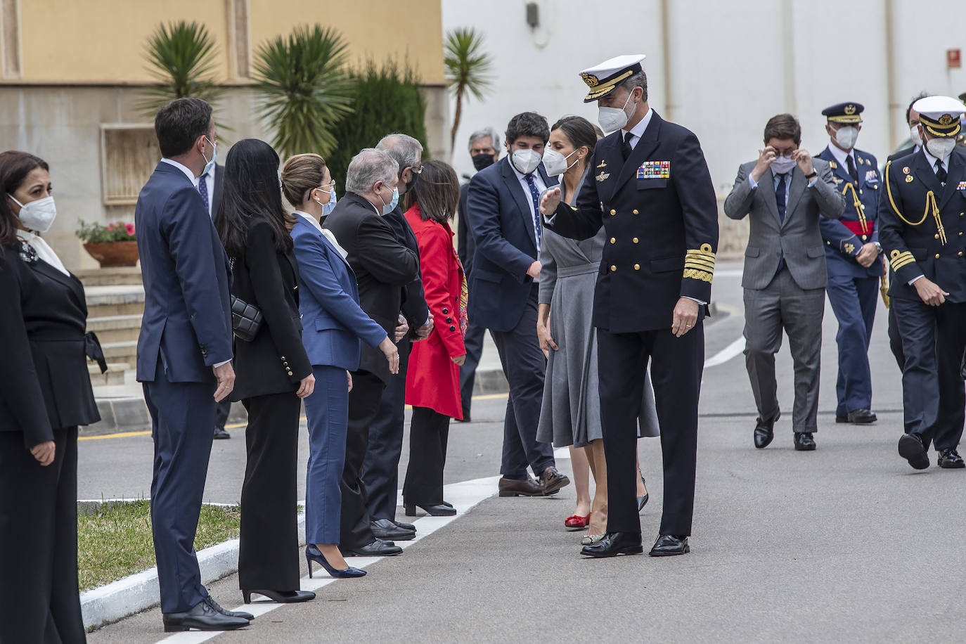 Fotos: Los Reyes asisten al acto de la puesta a flote del submarino &#039;Isaac Peral&#039; en Cartagena