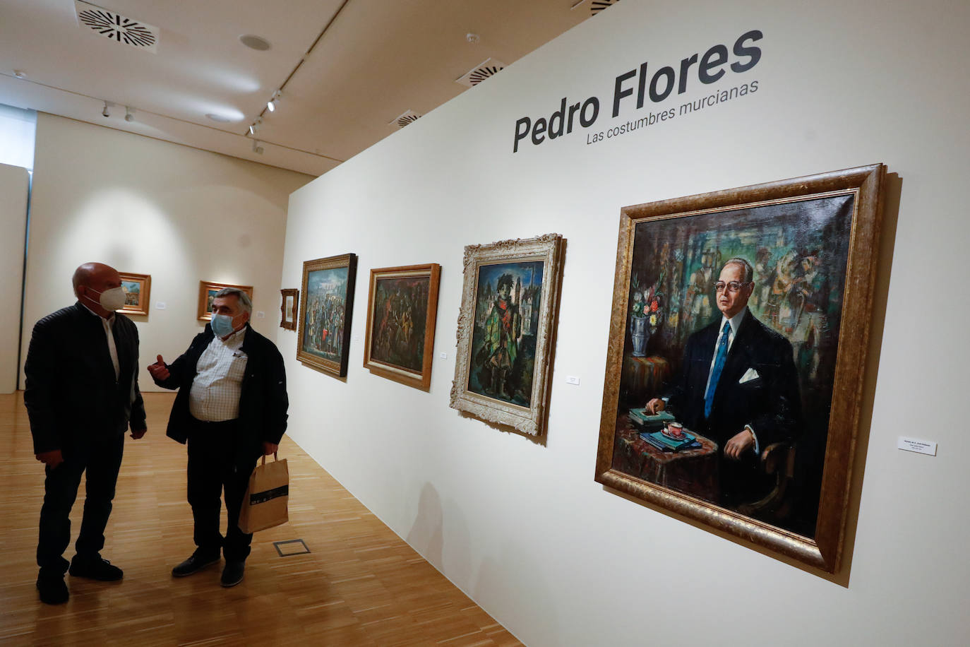 Fotos: El Museo de Bellas Artes de Murcia acoge la nueva exposición de Pedro Flores