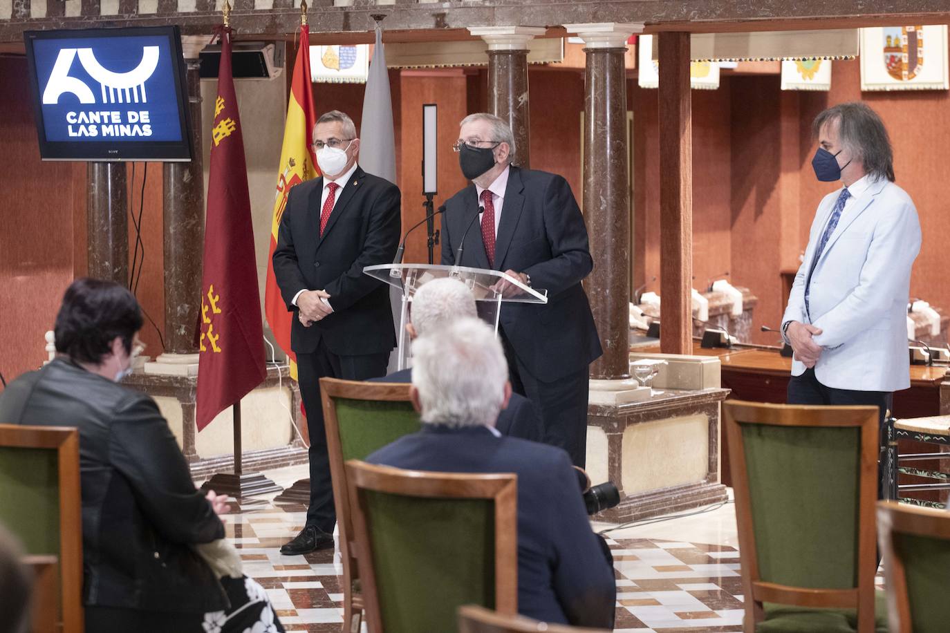 Fotos: Presentación del cartel de la próxima edición del Festival Cante de las Minas