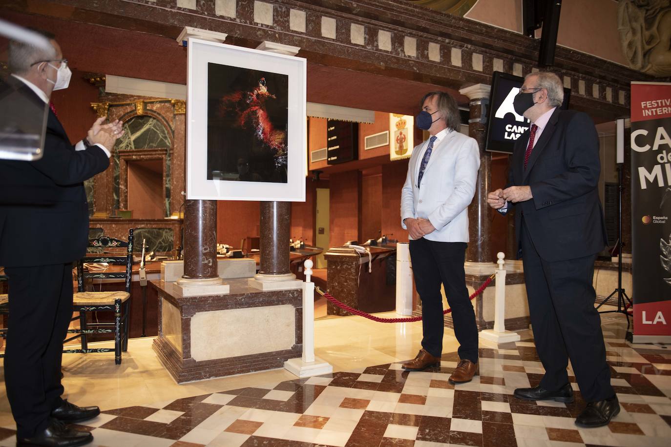 Fotos: Presentación del cartel de la próxima edición del Festival Cante de las Minas