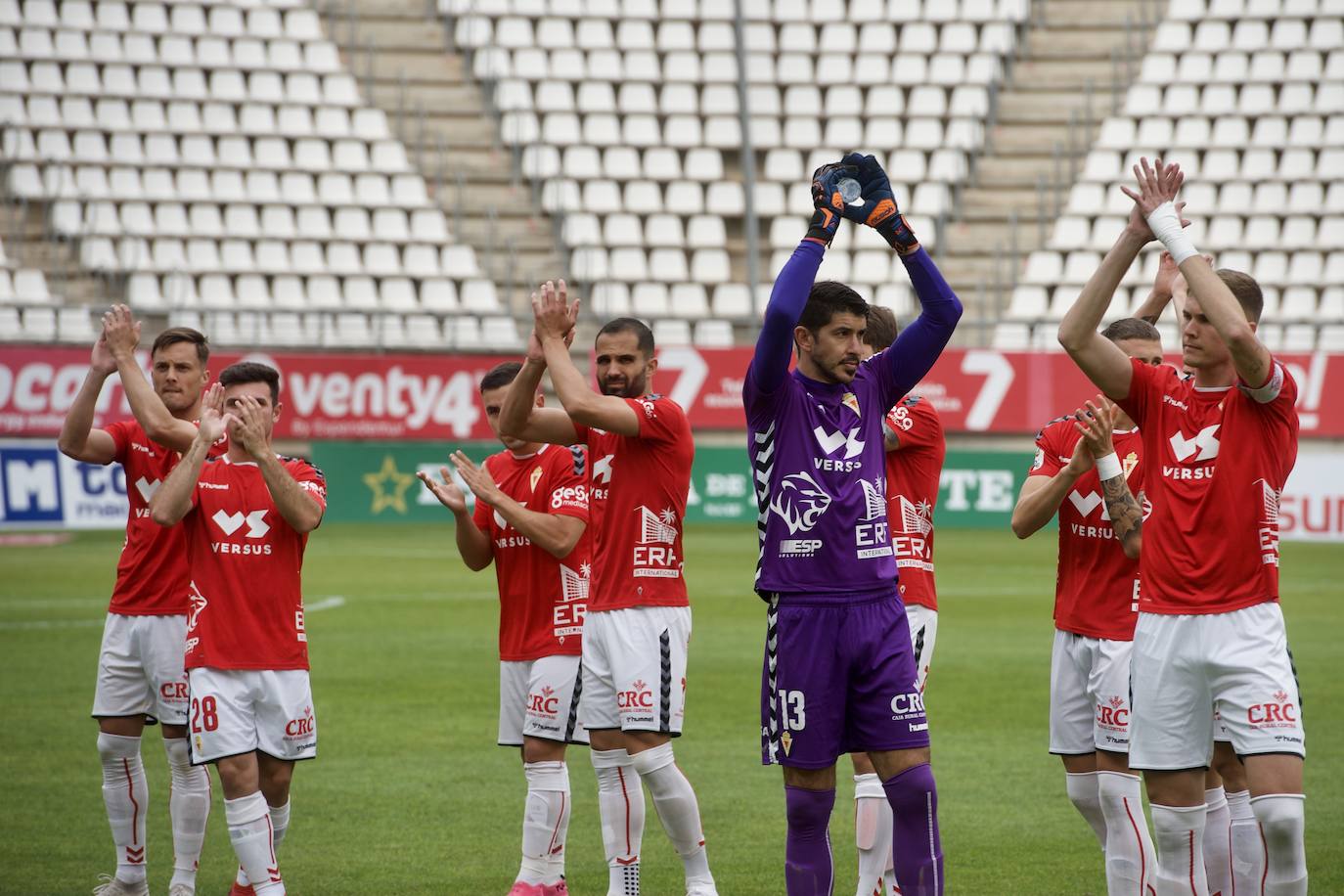 Fotos: El empate del Real Murcia ante el Linense, en imágenes
