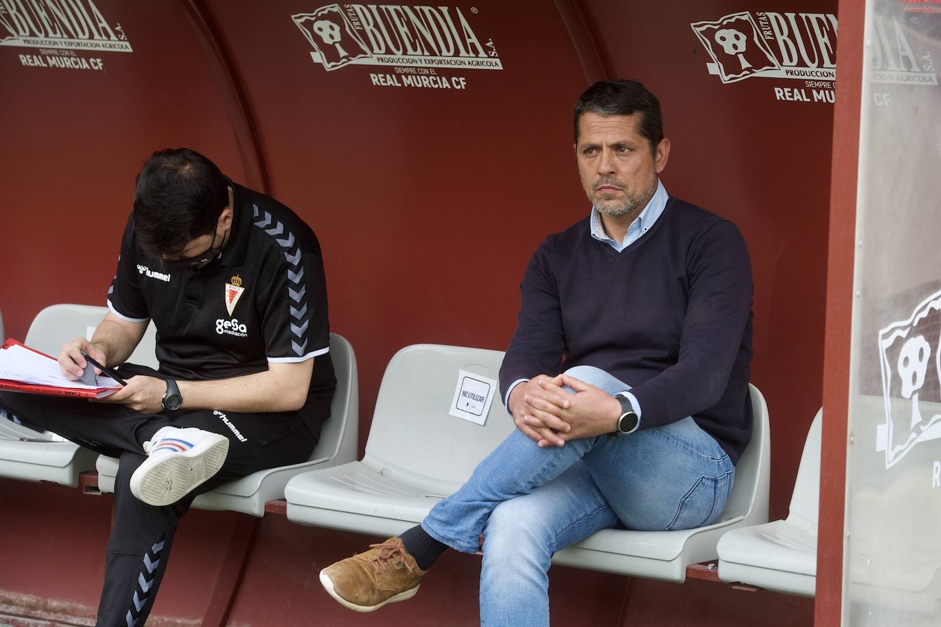 Fotos: El empate del Real Murcia ante el Linense, en imágenes