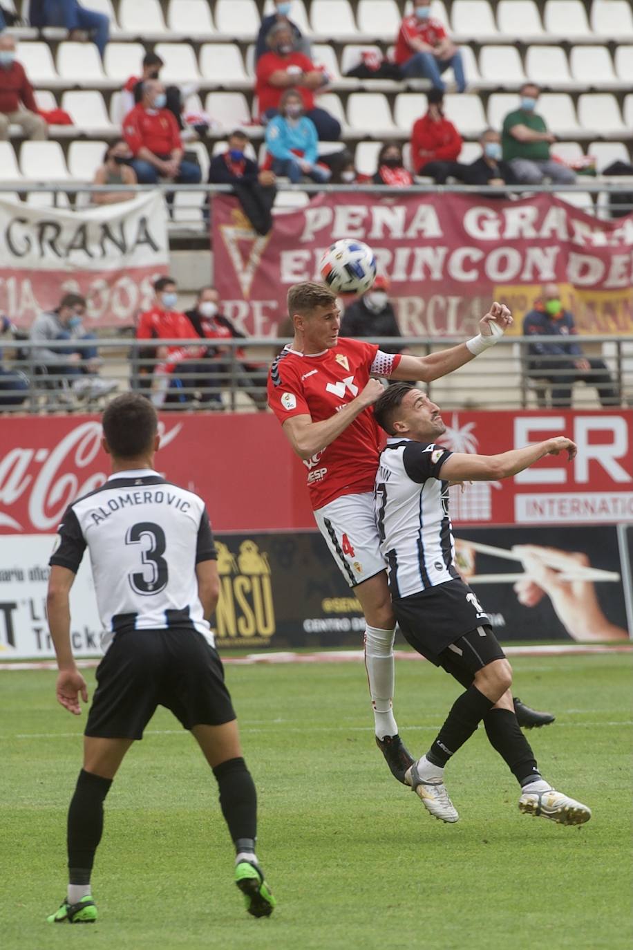 Fotos: El empate del Real Murcia ante el Linense, en imágenes