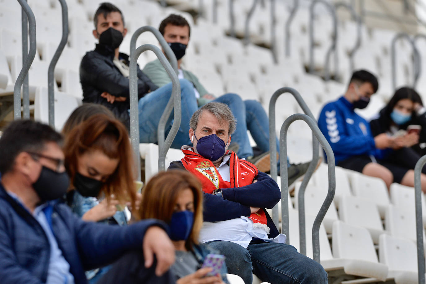 Fotos: El empate del Real Murcia ante el Linense, en imágenes