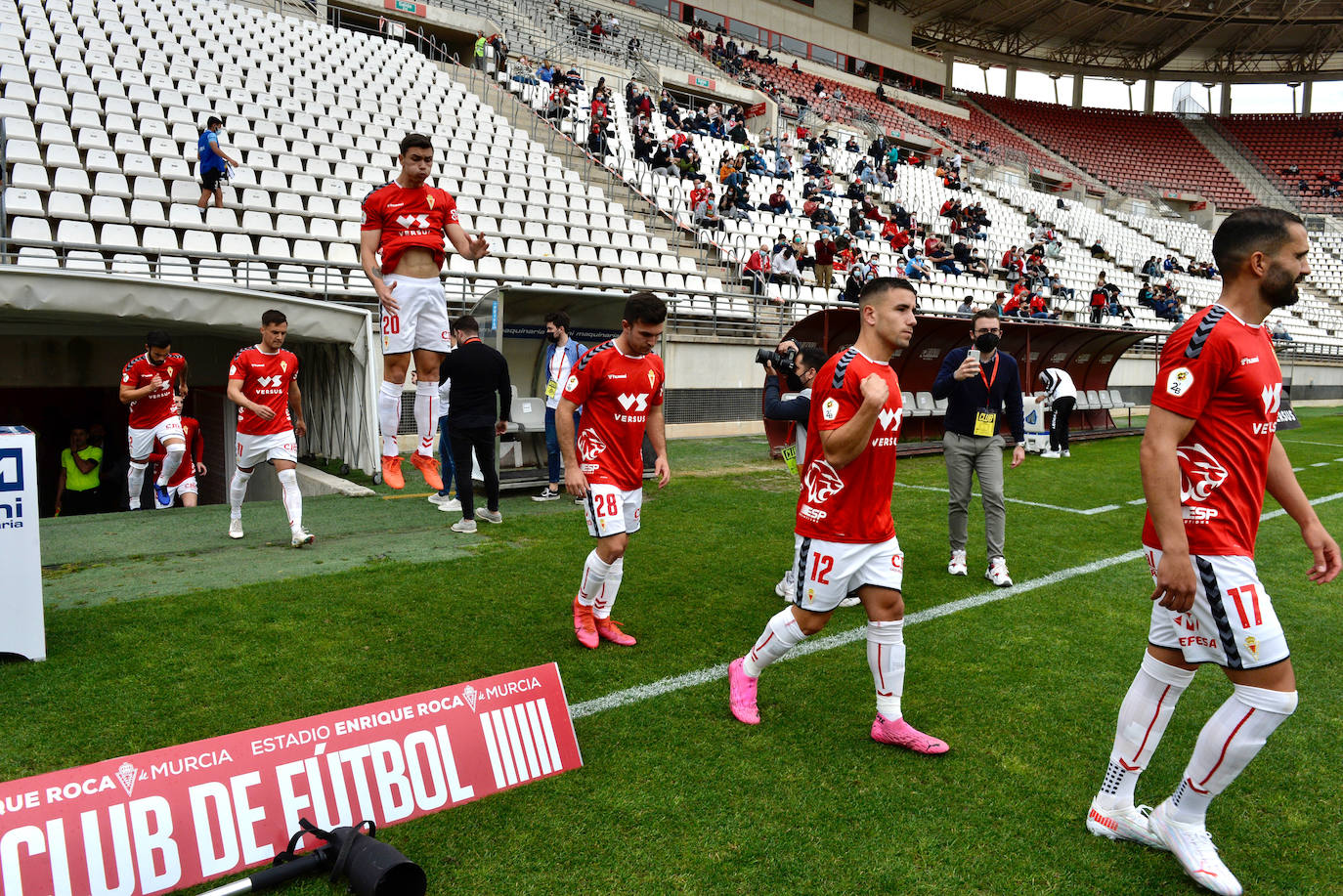 Fotos: El empate del Real Murcia ante el Linense, en imágenes