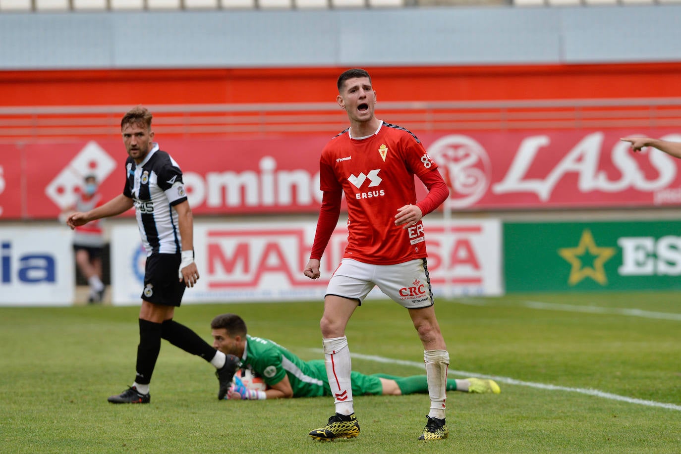 Fotos: El empate del Real Murcia ante el Linense, en imágenes