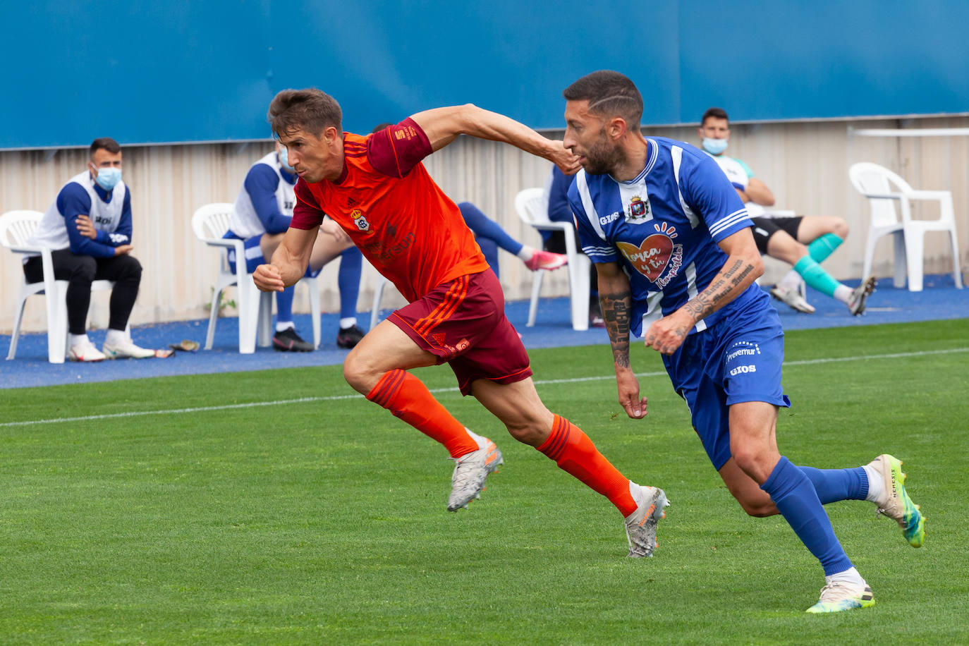 Fotos: Las imágenes del partido Lorca Deportiva - Recreativo