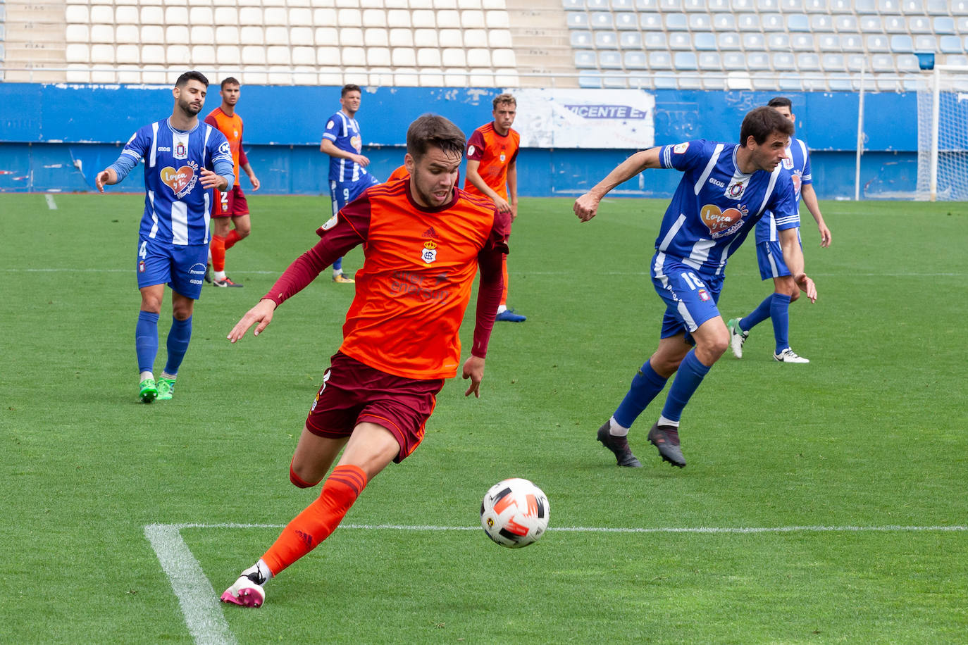 Fotos: Las imágenes del partido Lorca Deportiva - Recreativo