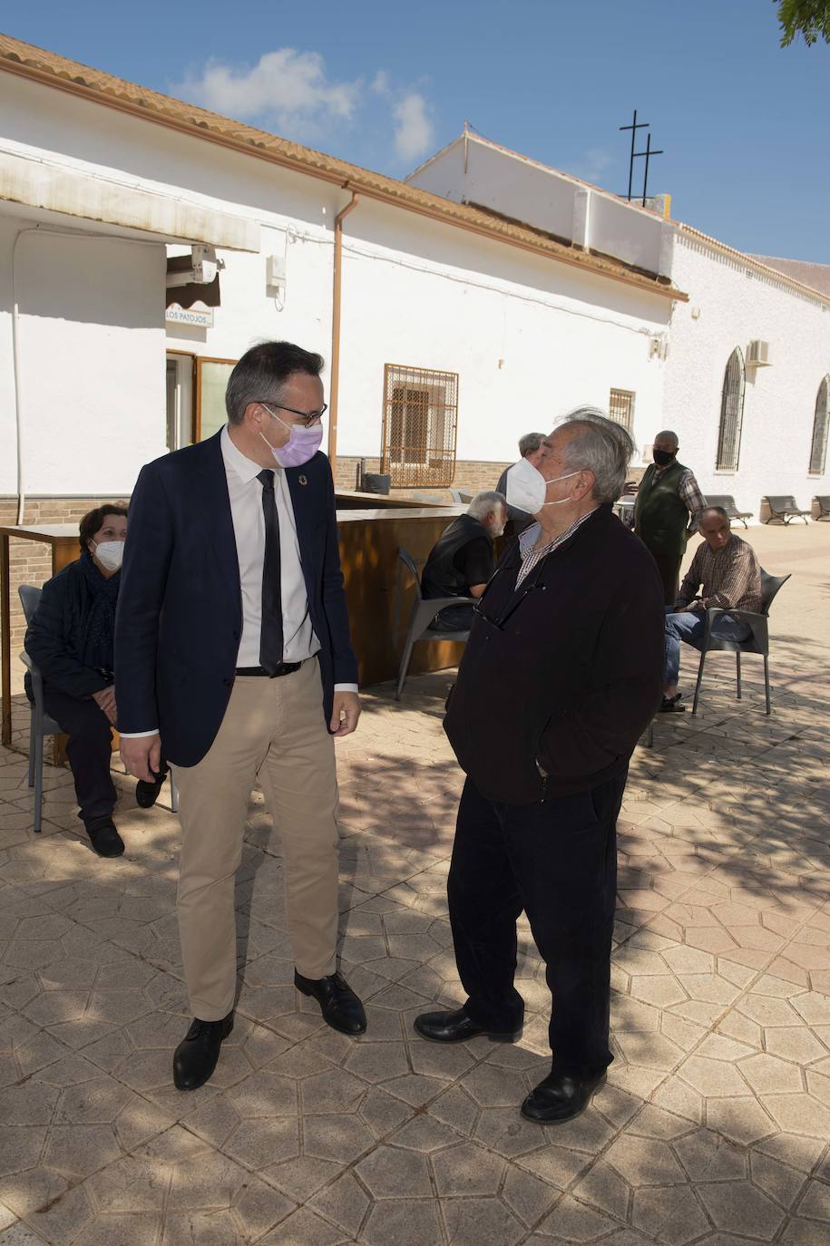 Fotos: Conesa exige el acceso oeste y Castejón anuncia las expropiaciones para hacerlo