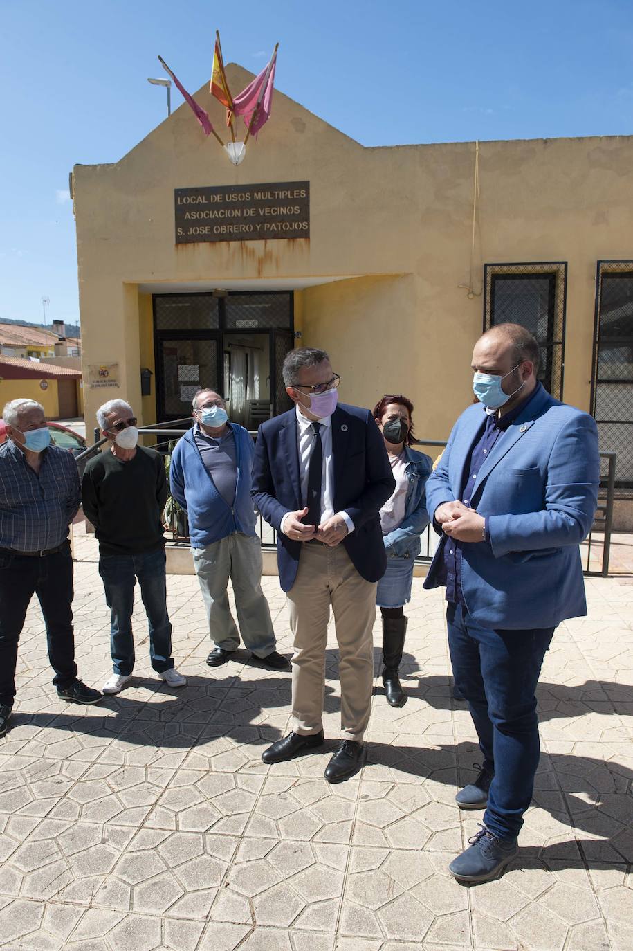 Fotos: Conesa exige el acceso oeste y Castejón anuncia las expropiaciones para hacerlo