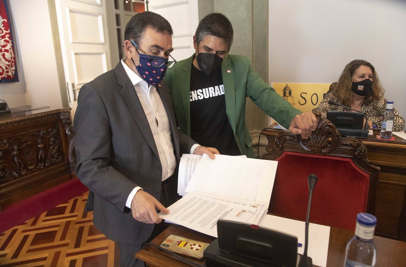 Fotos: Pleno en el Ayuntamiento de Cartagena