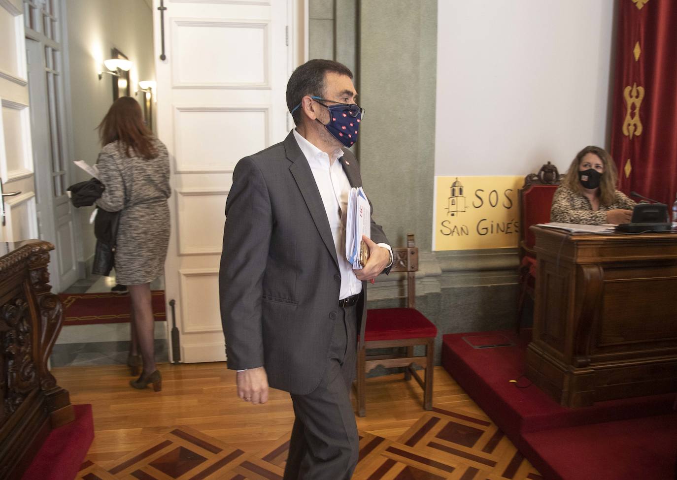 Fotos: Pleno en el Ayuntamiento de Cartagena