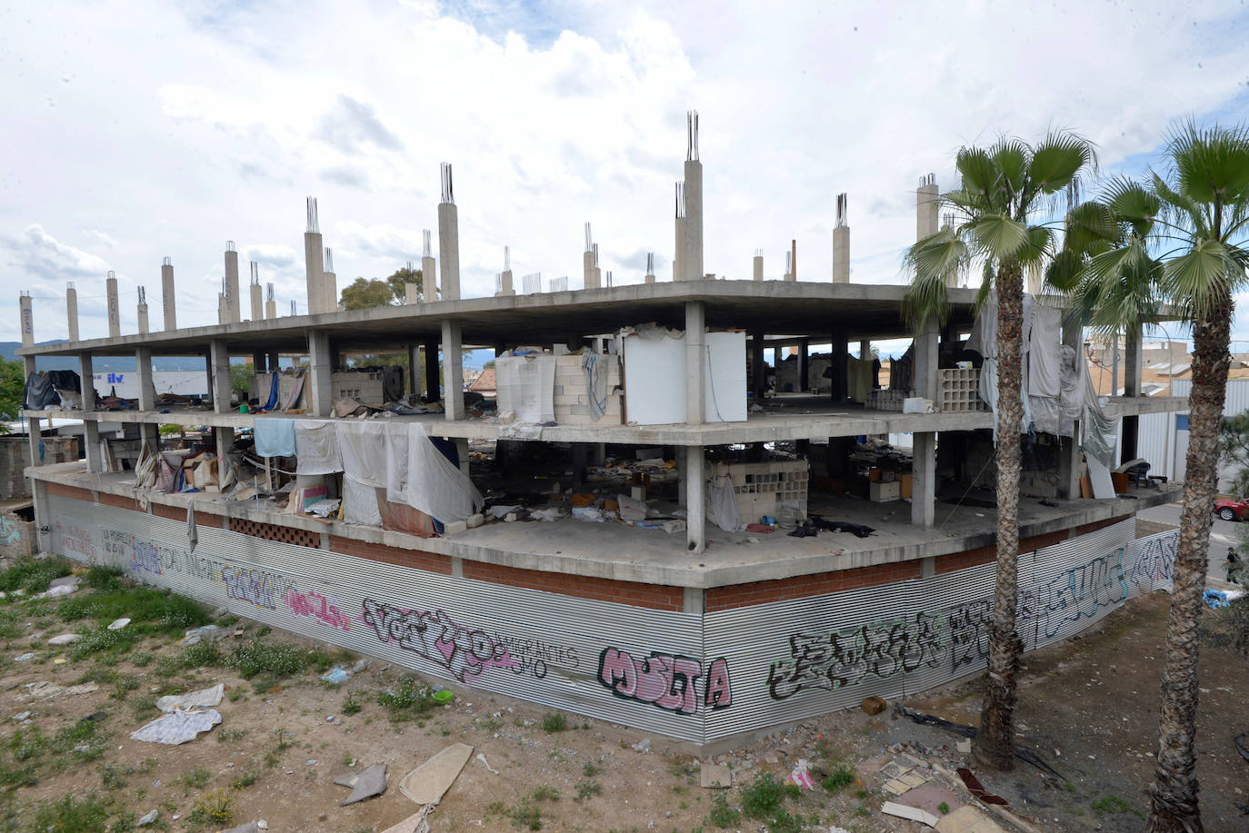 Fotos: Los okupas vuelven al edificio de San Pío X meses después de su desalojo