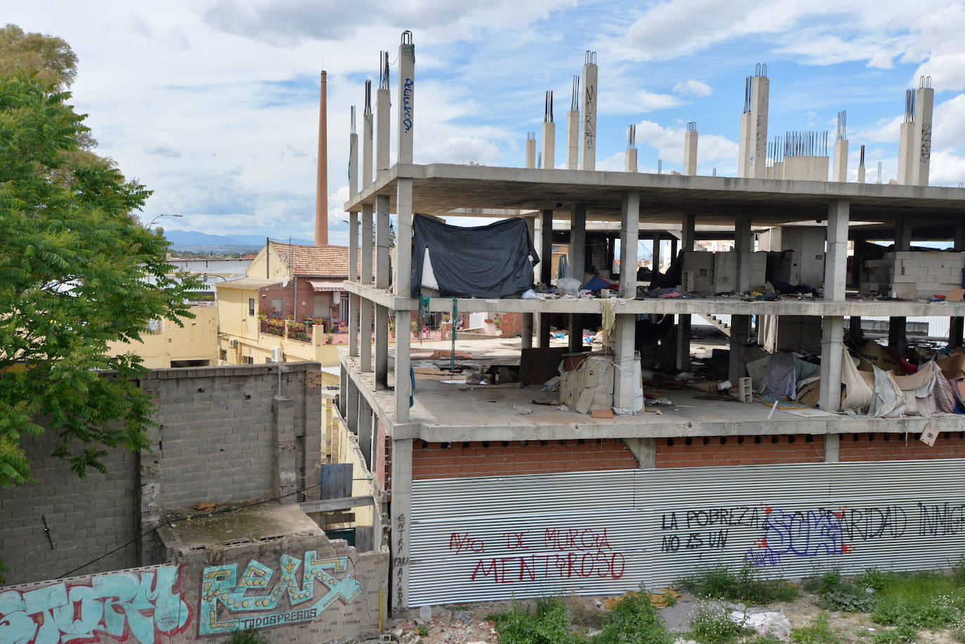 Fotos: Los okupas vuelven al edificio de San Pío X meses después de su desalojo