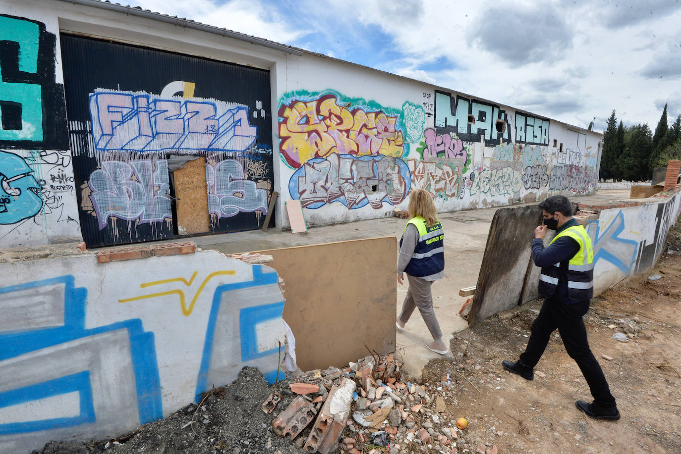 Fotos: Los okupas vuelven al edificio de San Pío X meses después de su desalojo