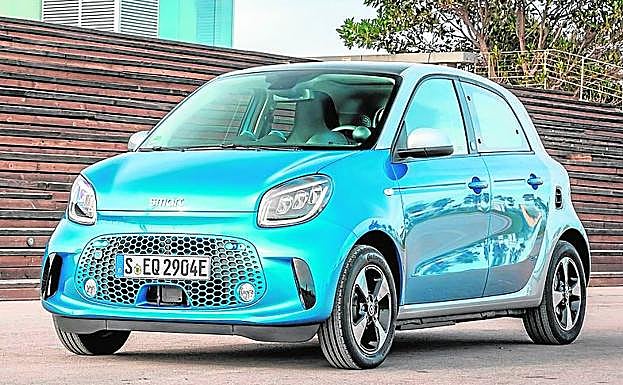 El Smart EQ forfour cuenta con un motor eléctrico síncrono.