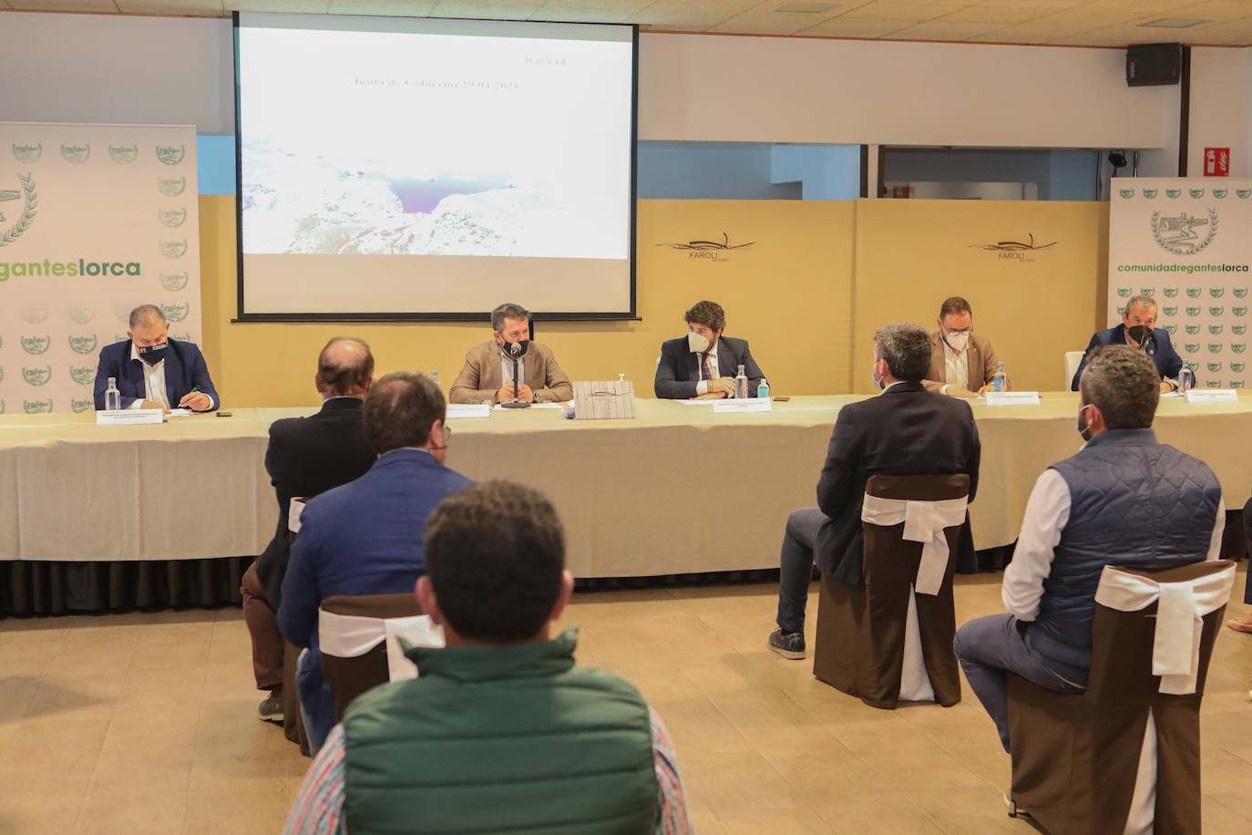 Fotos: Frente común en Lorca en defensa del Trasvase Tajo-Segura