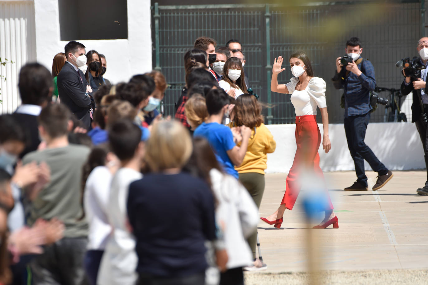 Fotos: La Reina Letizia inaugura el VI Congreso Educativo sobre Enfermedades Raras