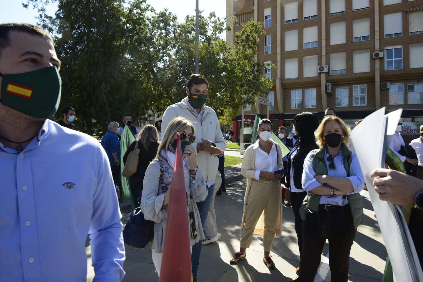 Fotos: Manifestación de Vox y el sindicato Solidaridad &quot;en defensa de los trabajadores&quot;, este sábado en Murcia
