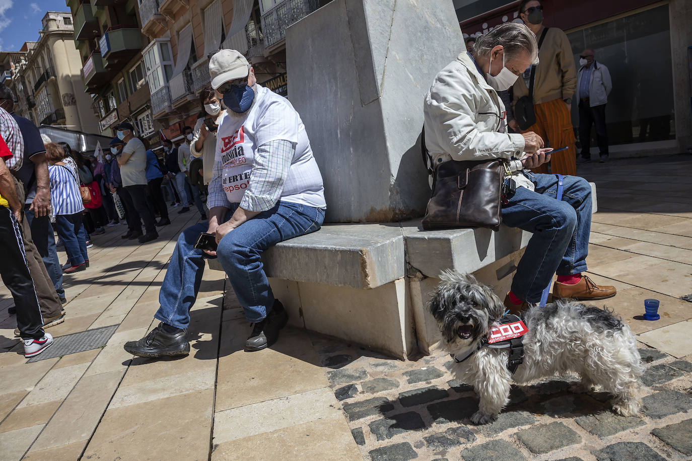 Fotos: Manifestación del Primero de Mayo en Cartagena