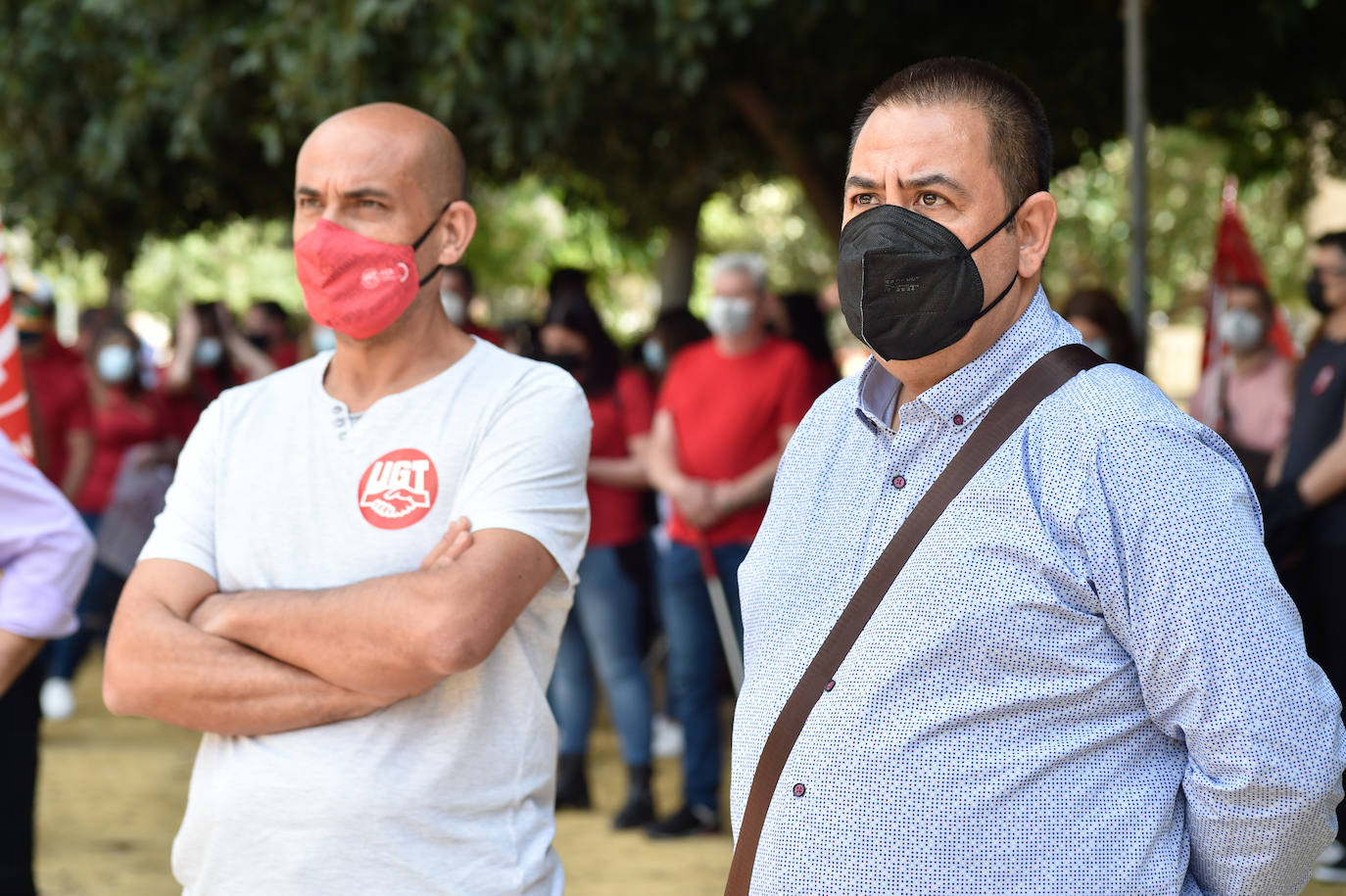 Fotos: Manifestación del Primero de Mayo en Murcia