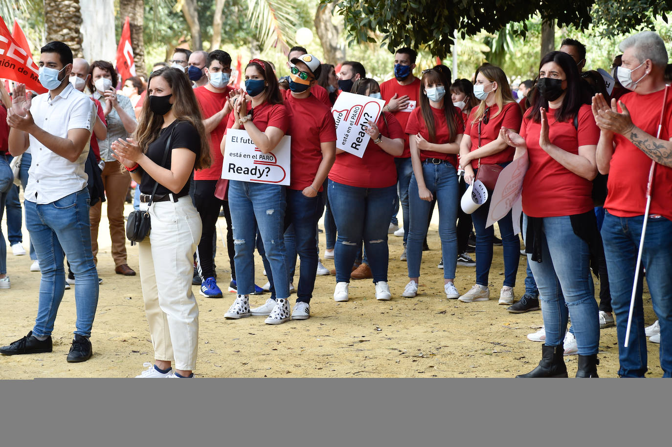 Fotos: Manifestación del Primero de Mayo en Murcia