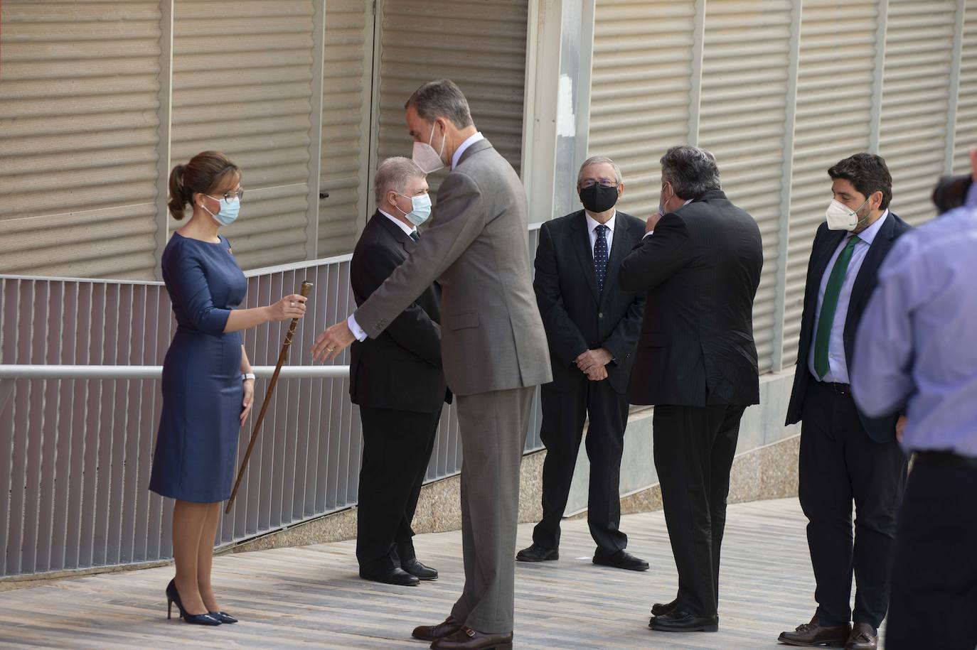 Fotos: El Rey Felipe VI inaugura el Museo del Foro Romano de Cartagena, en imágenes
