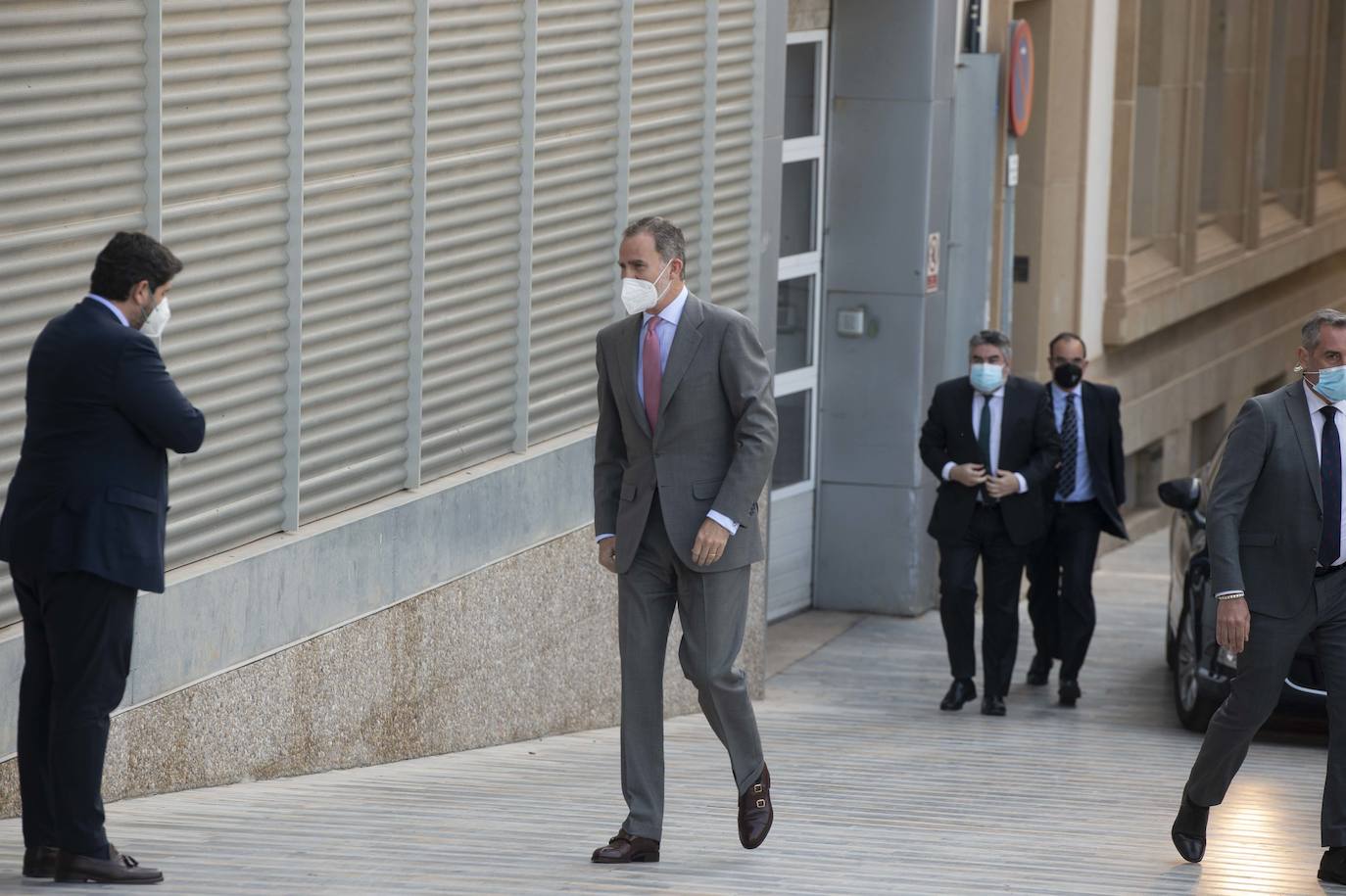 Fotos: El Rey Felipe VI inaugura el Museo del Foro Romano de Cartagena, en imágenes