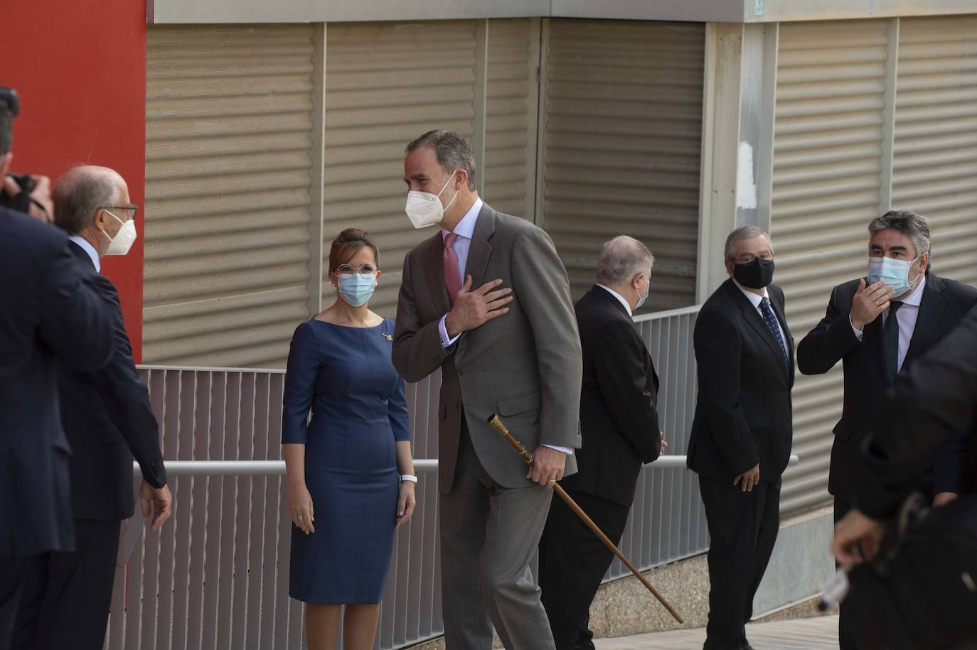 Fotos: El Rey Felipe VI inaugura el Museo del Foro Romano de Cartagena, en imágenes