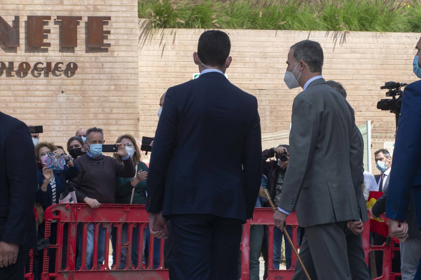 Fotos: El Rey Felipe VI inaugura el Museo del Foro Romano de Cartagena, en imágenes