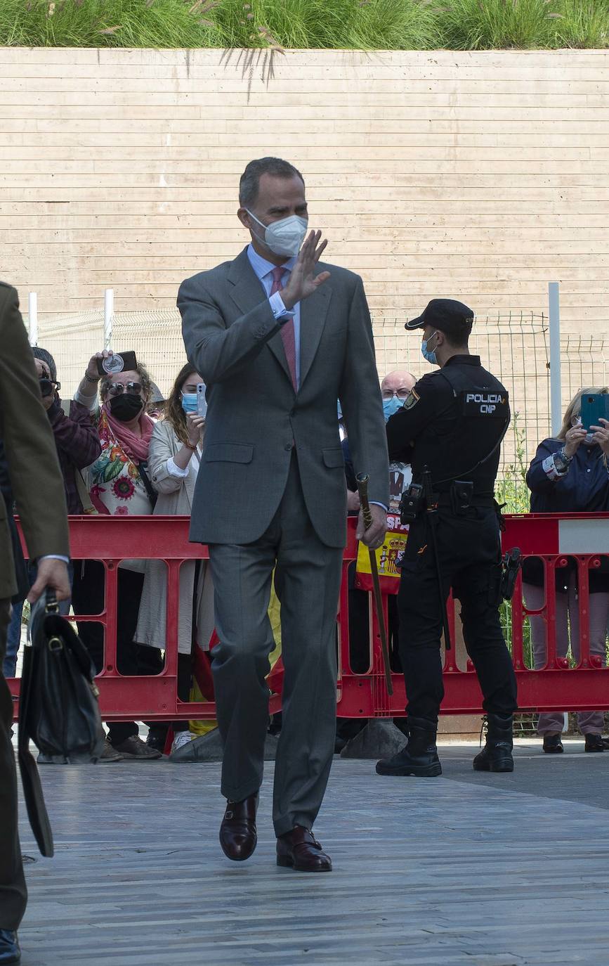 Fotos: El Rey Felipe VI inaugura el Museo del Foro Romano de Cartagena, en imágenes