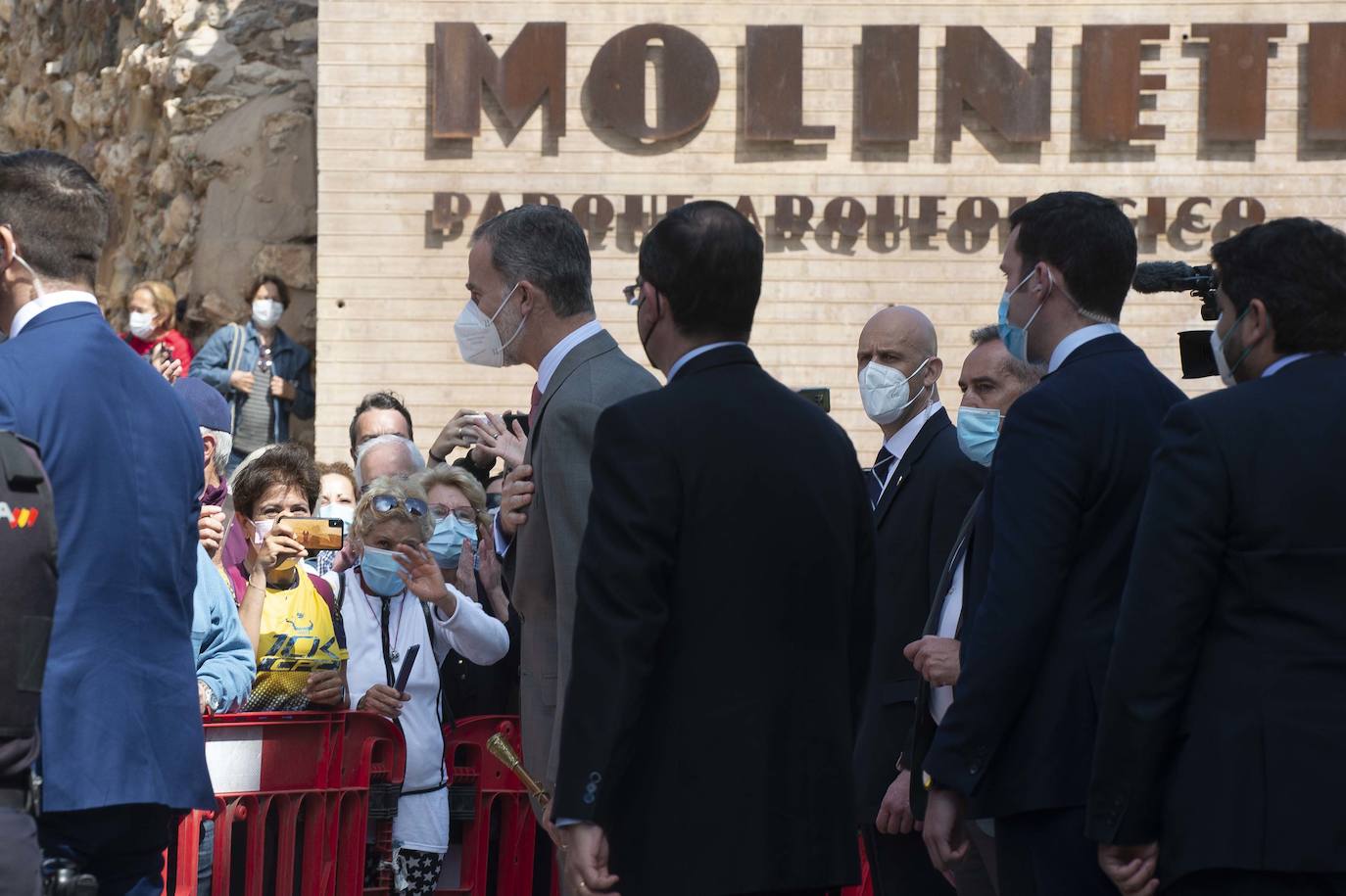 Fotos: El Rey Felipe VI inaugura el Museo del Foro Romano de Cartagena, en imágenes