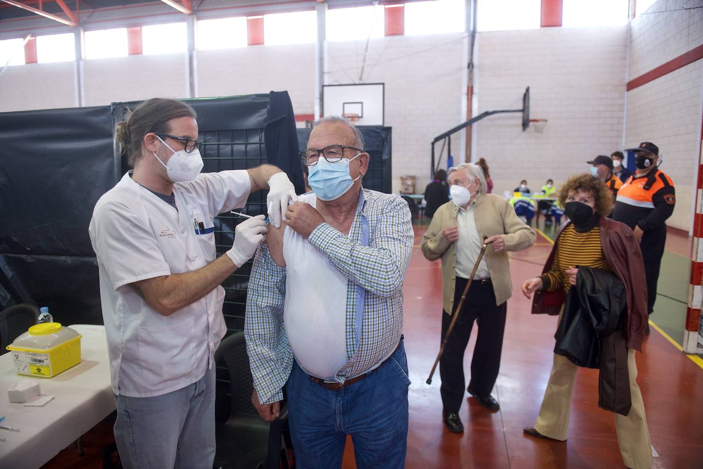 Fotos: Vacunación masiva en Jumilla