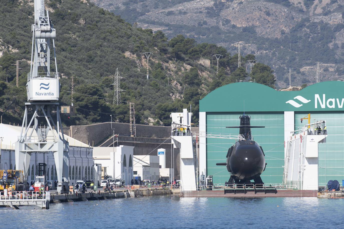 Fotos: El submarino &#039;Isaac Peral&#039; supera las primeras prubas de soplado