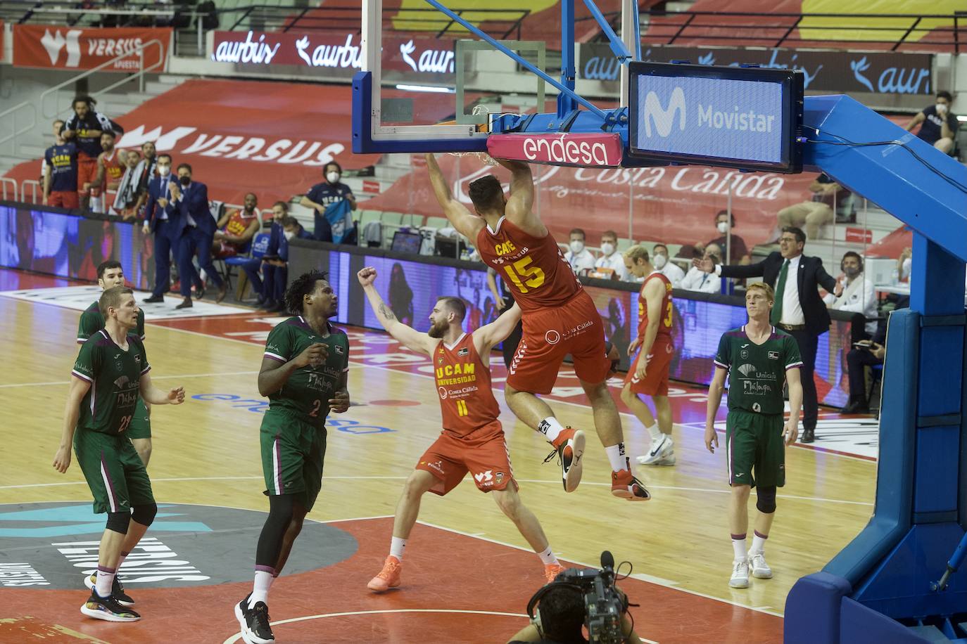 Fotos: Las mejores fotografías del UCAM Murcia-Unicaja