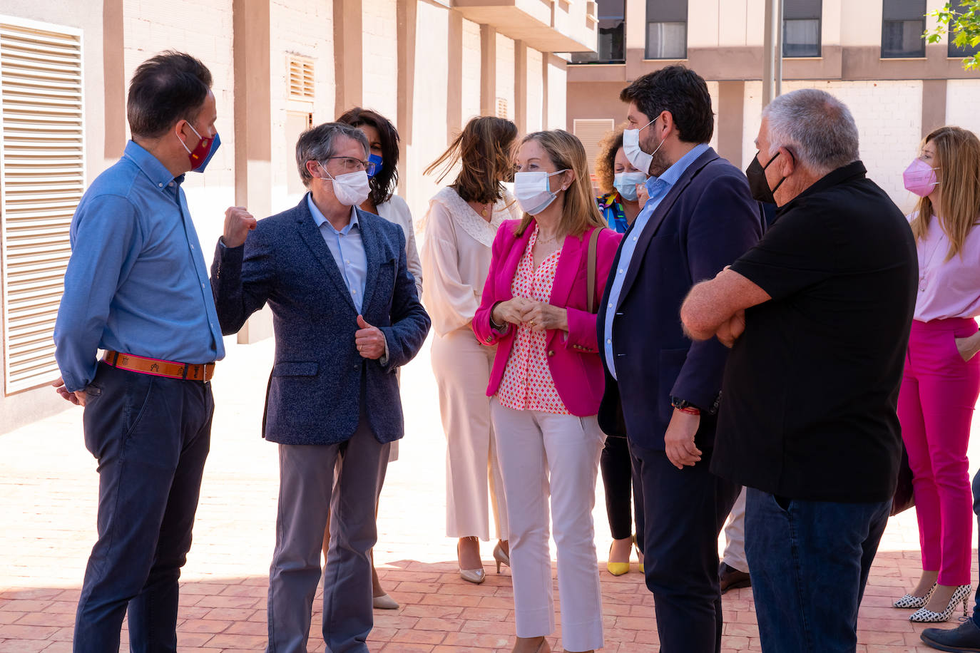 Fotos: Acto del Partido Popular en Lorca por el décimo aniversario del terremoto