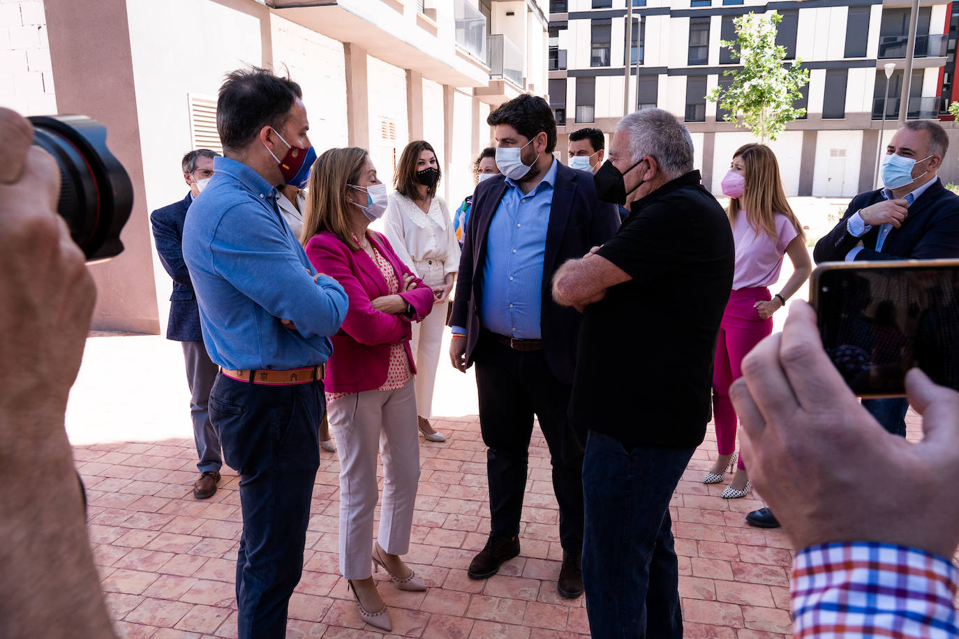 Fotos: Acto del Partido Popular en Lorca por el décimo aniversario del terremoto