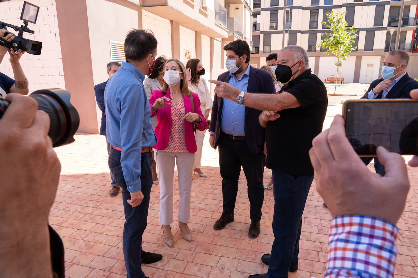 Fotos: Acto del Partido Popular en Lorca por el décimo aniversario del terremoto