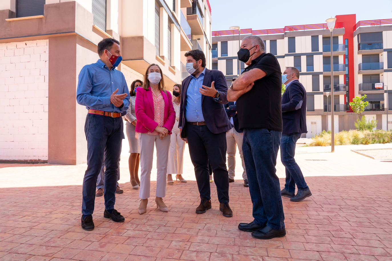 Fotos: Acto del Partido Popular en Lorca por el décimo aniversario del terremoto