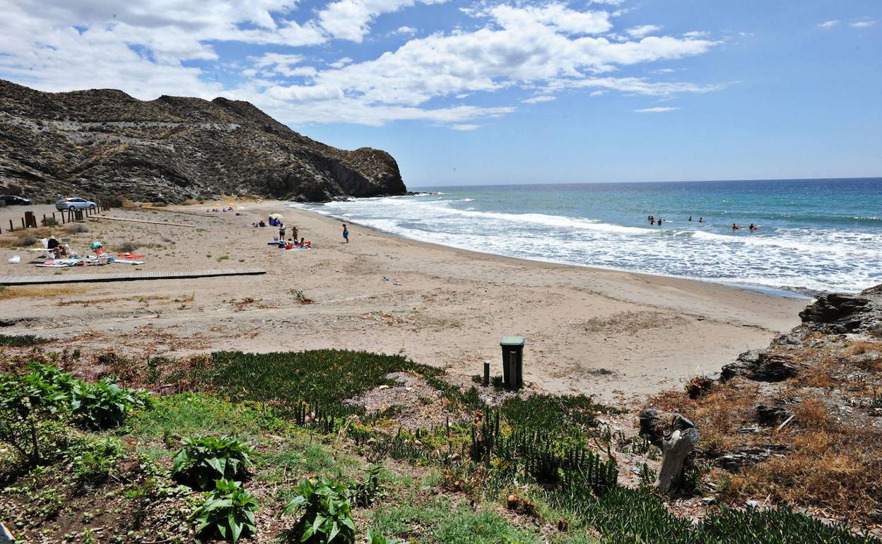 Imagen de archivo de la playa lorquina de Calnegre.