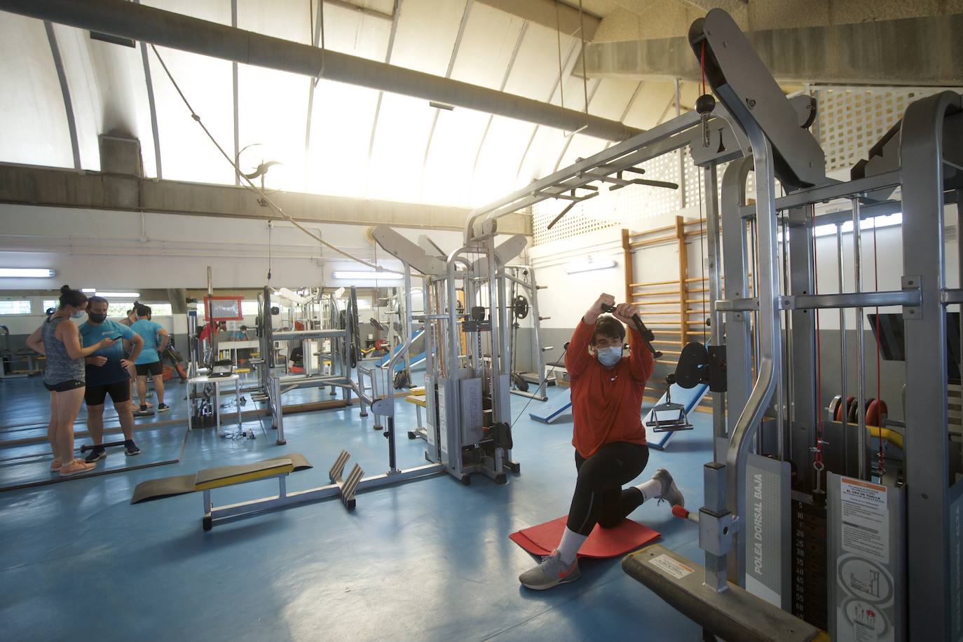 Fotos: Abre el gimnasio de Monte Romero