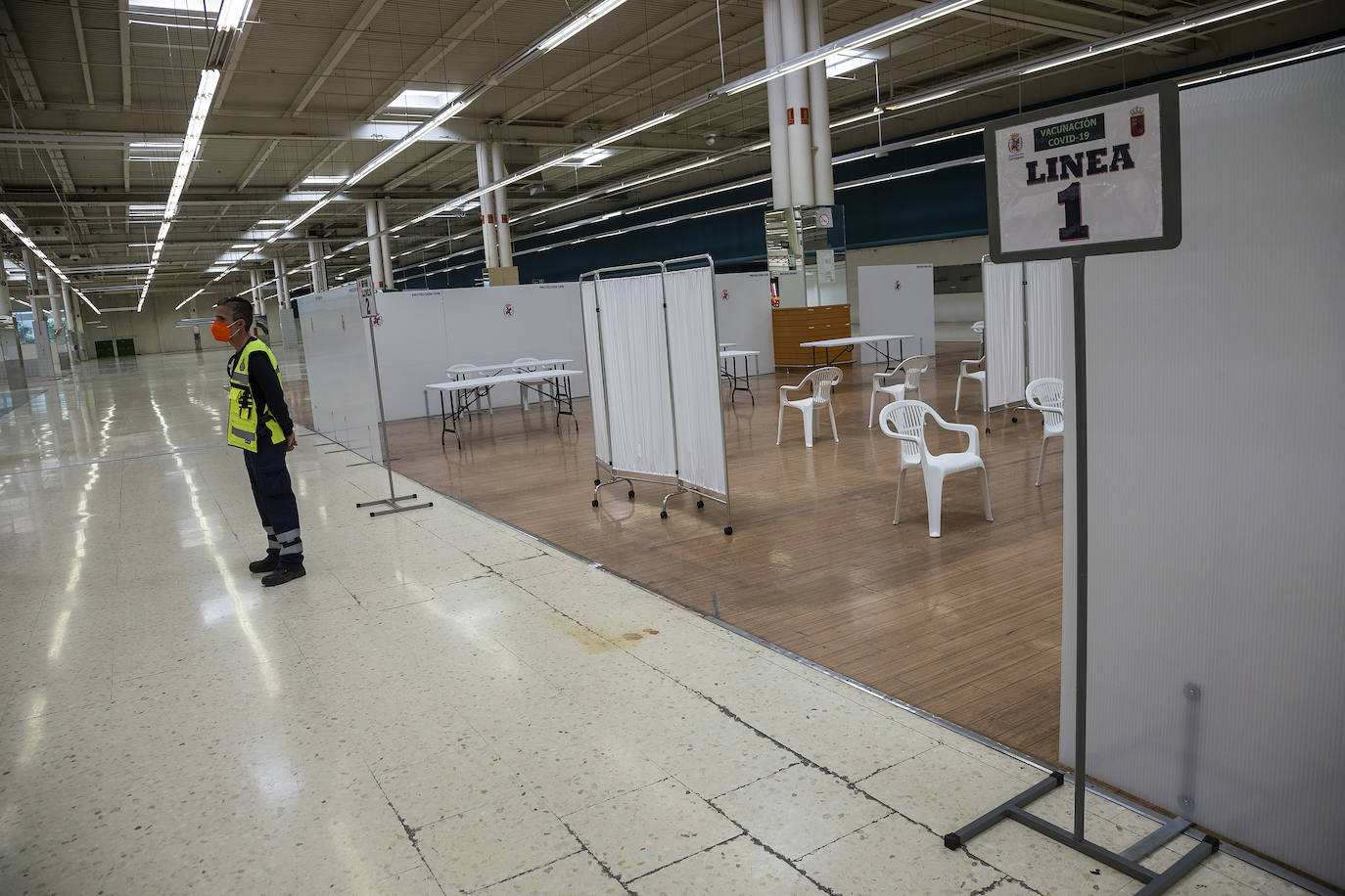 Fotos: Cartagena contará con un nuevo punto de vacunación masiva