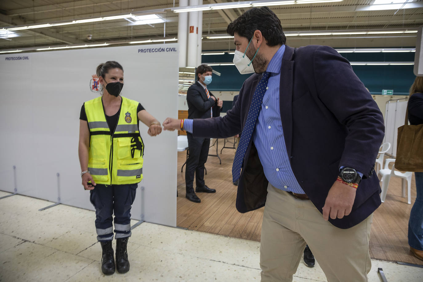 Fotos: Cartagena contará con un nuevo punto de vacunación masiva