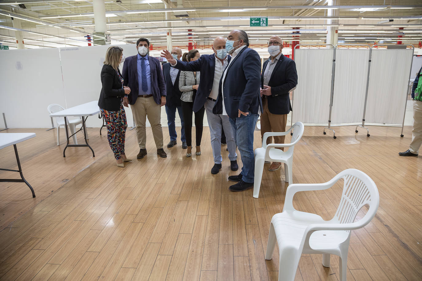 Fotos: Cartagena contará con un nuevo punto de vacunación masiva