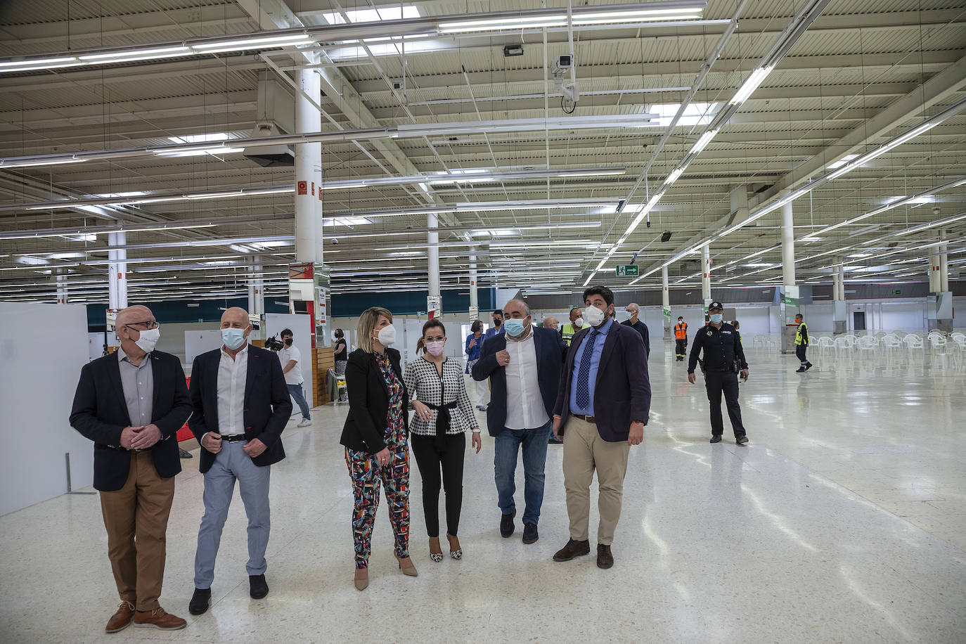 Fotos: Cartagena contará con un nuevo punto de vacunación masiva