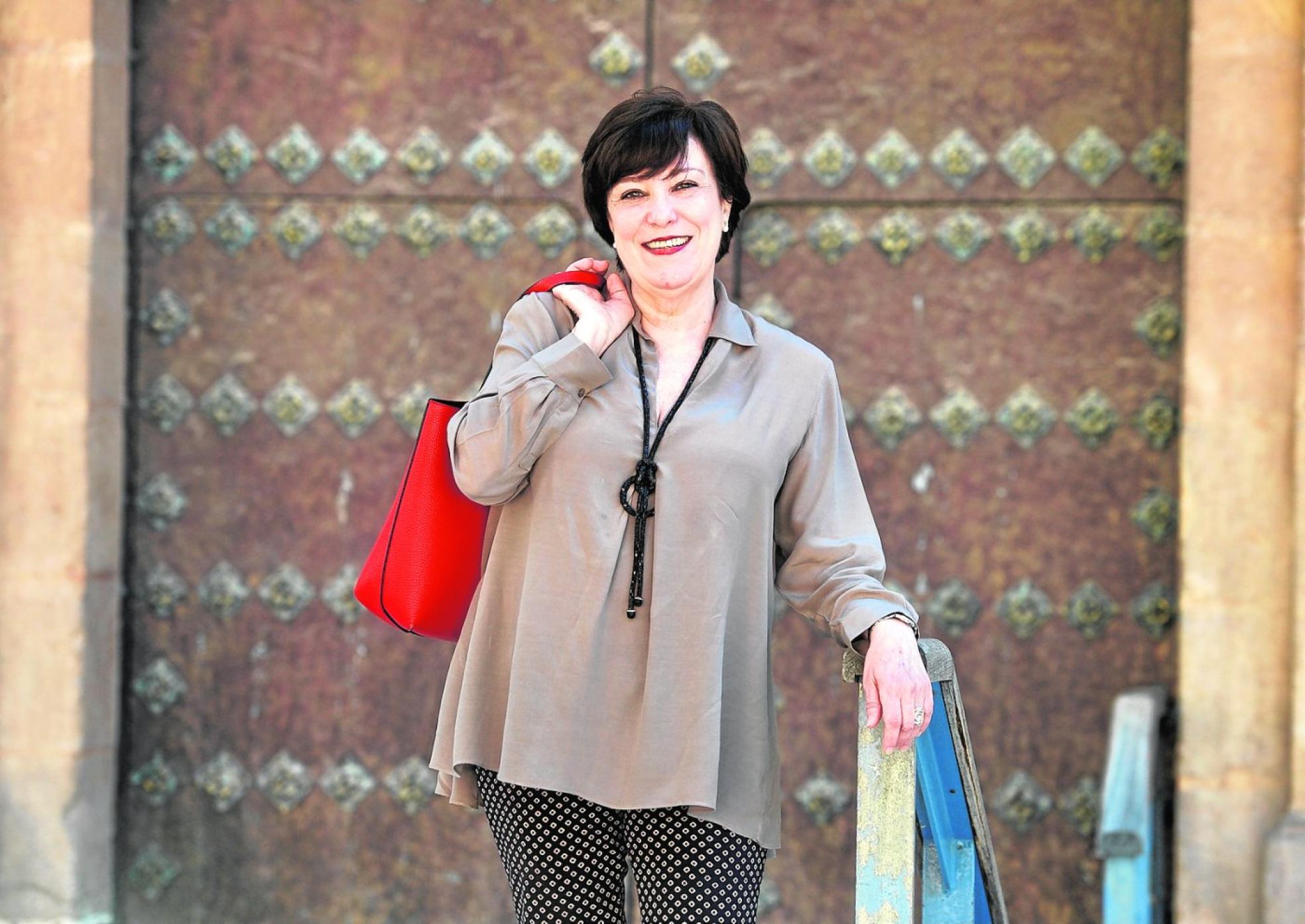 Rosa Hervás, directora del máster de Educación y Museos de la UMU, ayer en Murcia. 