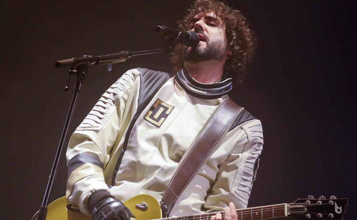 El vocalista del grupo Izal.