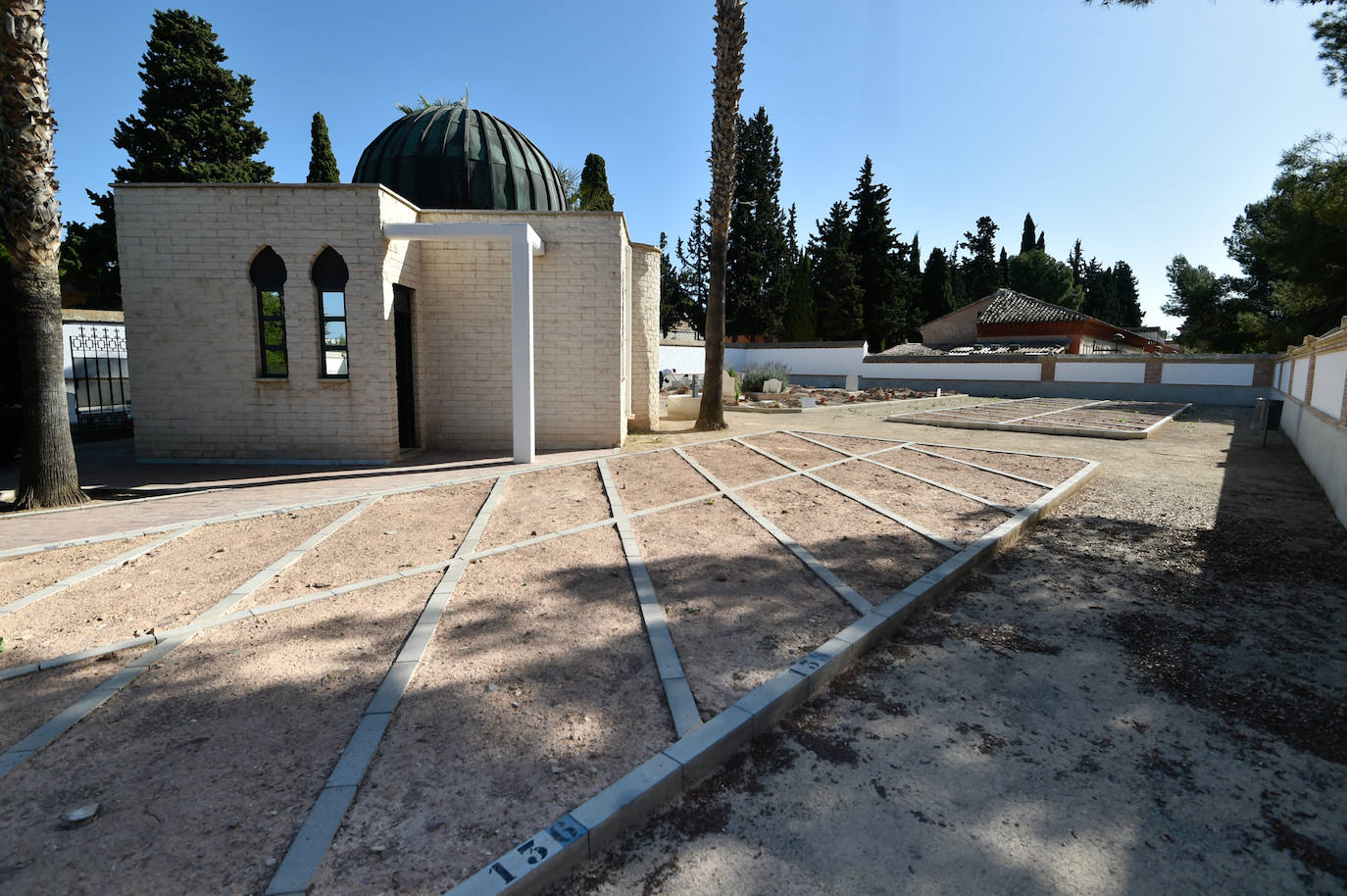 Fotos: Concluyen las obras de ampliación del cementerio musulmán de Murcia