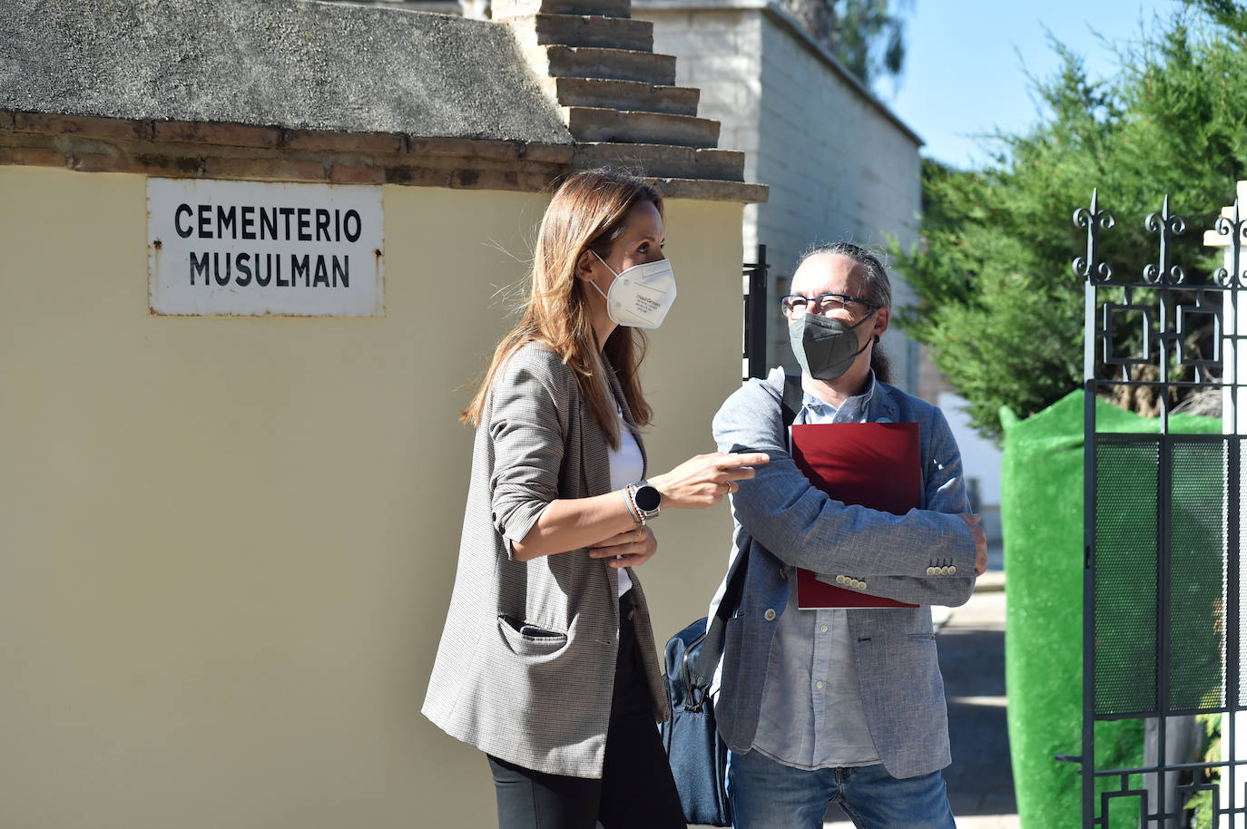 Fotos: Concluyen las obras de ampliación del cementerio musulmán de Murcia